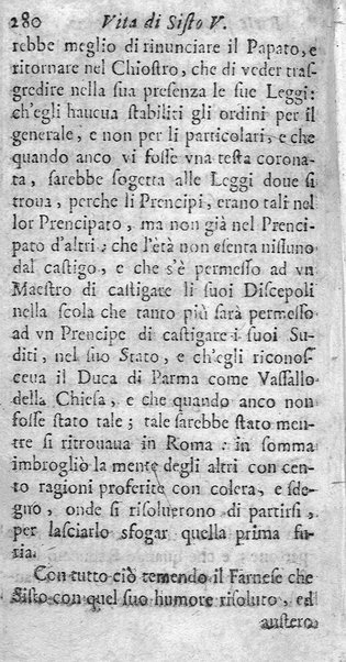 [Vita di Sisto 5. pontefice romano. Scritta dal signor Geltio Rogeri, all'instanza di Gregorio Leti, parte prima [-seconda]] 2