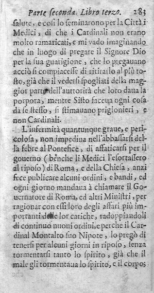 [Vita di Sisto 5. pontefice romano. Scritta dal signor Geltio Rogeri, all'instanza di Gregorio Leti, parte prima [-seconda]] 2