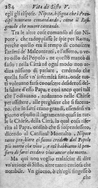 [Vita di Sisto 5. pontefice romano. Scritta dal signor Geltio Rogeri, all'instanza di Gregorio Leti, parte prima [-seconda]] 2
