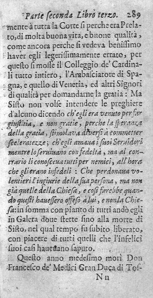 [Vita di Sisto 5. pontefice romano. Scritta dal signor Geltio Rogeri, all'instanza di Gregorio Leti, parte prima [-seconda]] 2