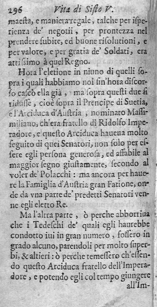 [Vita di Sisto 5. pontefice romano. Scritta dal signor Geltio Rogeri, all'instanza di Gregorio Leti, parte prima [-seconda]] 2