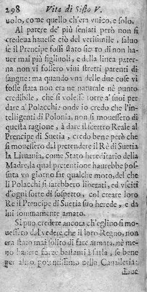 [Vita di Sisto 5. pontefice romano. Scritta dal signor Geltio Rogeri, all'instanza di Gregorio Leti, parte prima [-seconda]] 2