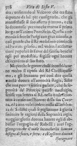 [Vita di Sisto 5. pontefice romano. Scritta dal signor Geltio Rogeri, all'instanza di Gregorio Leti, parte prima [-seconda]] 2