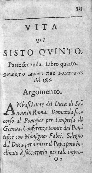 [Vita di Sisto 5. pontefice romano. Scritta dal signor Geltio Rogeri, all'instanza di Gregorio Leti, parte prima [-seconda]] 2