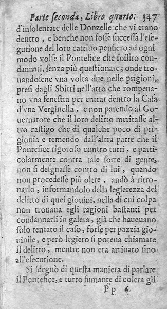 [Vita di Sisto 5. pontefice romano. Scritta dal signor Geltio Rogeri, all'instanza di Gregorio Leti, parte prima [-seconda]] 2