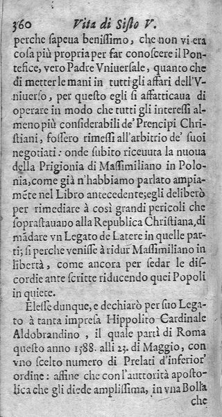 [Vita di Sisto 5. pontefice romano. Scritta dal signor Geltio Rogeri, all'instanza di Gregorio Leti, parte prima [-seconda]] 2