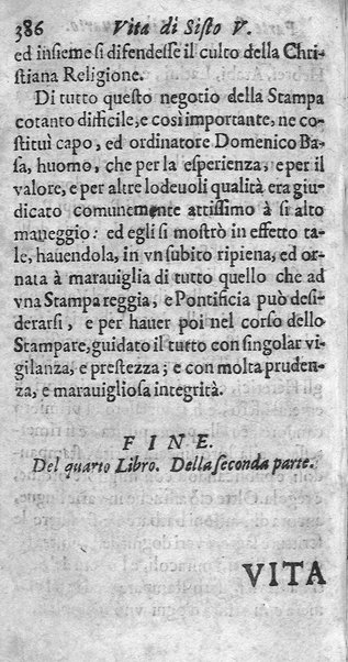 [Vita di Sisto 5. pontefice romano. Scritta dal signor Geltio Rogeri, all'instanza di Gregorio Leti, parte prima [-seconda]] 2