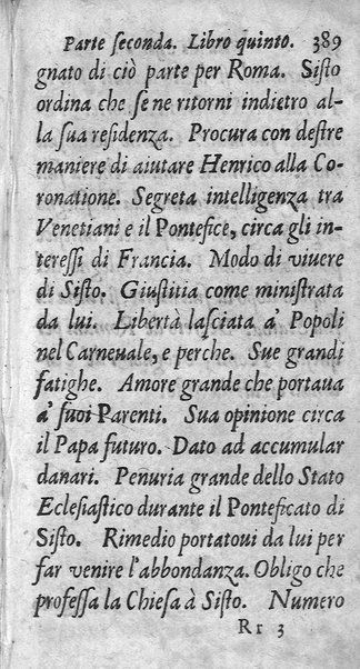 [Vita di Sisto 5. pontefice romano. Scritta dal signor Geltio Rogeri, all'instanza di Gregorio Leti, parte prima [-seconda]] 2