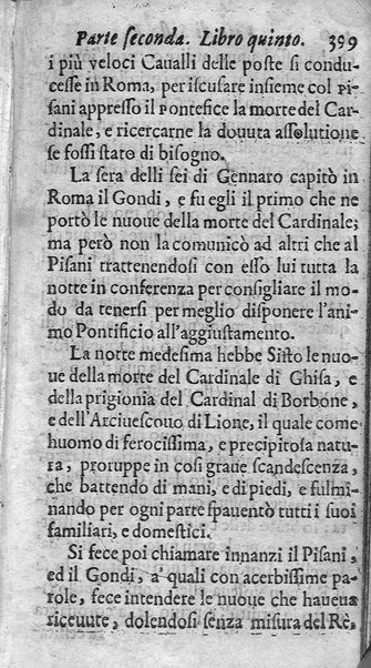 [Vita di Sisto 5. pontefice romano. Scritta dal signor Geltio Rogeri, all'instanza di Gregorio Leti, parte prima [-seconda]] 2