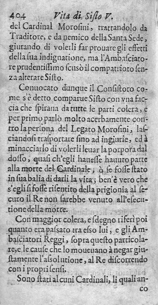 [Vita di Sisto 5. pontefice romano. Scritta dal signor Geltio Rogeri, all'instanza di Gregorio Leti, parte prima [-seconda]] 2