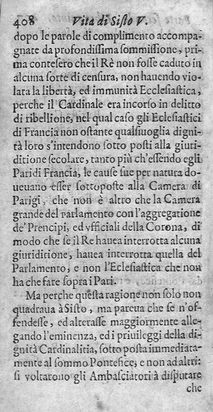 [Vita di Sisto 5. pontefice romano. Scritta dal signor Geltio Rogeri, all'instanza di Gregorio Leti, parte prima [-seconda]] 2