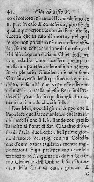 [Vita di Sisto 5. pontefice romano. Scritta dal signor Geltio Rogeri, all'instanza di Gregorio Leti, parte prima [-seconda]] 2