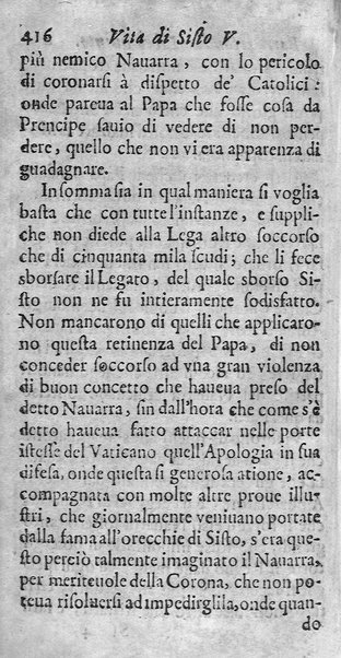[Vita di Sisto 5. pontefice romano. Scritta dal signor Geltio Rogeri, all'instanza di Gregorio Leti, parte prima [-seconda]] 2