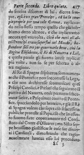 [Vita di Sisto 5. pontefice romano. Scritta dal signor Geltio Rogeri, all'instanza di Gregorio Leti, parte prima [-seconda]] 2