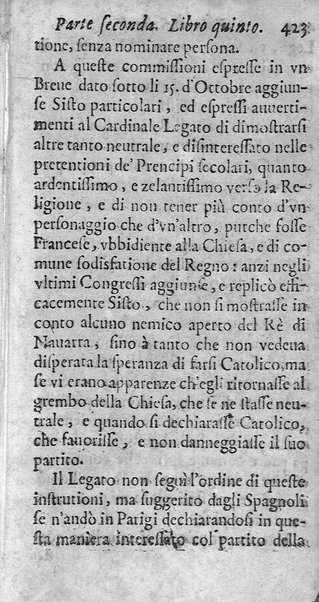 [Vita di Sisto 5. pontefice romano. Scritta dal signor Geltio Rogeri, all'instanza di Gregorio Leti, parte prima [-seconda]] 2