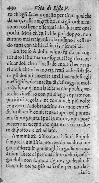 [Vita di Sisto 5. pontefice romano. Scritta dal signor Geltio Rogeri, all'instanza di Gregorio Leti, parte prima [-seconda]] 2