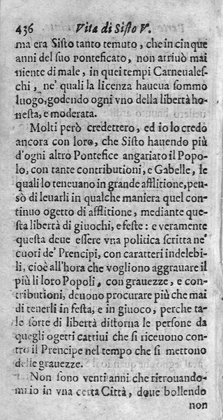 [Vita di Sisto 5. pontefice romano. Scritta dal signor Geltio Rogeri, all'instanza di Gregorio Leti, parte prima [-seconda]] 2