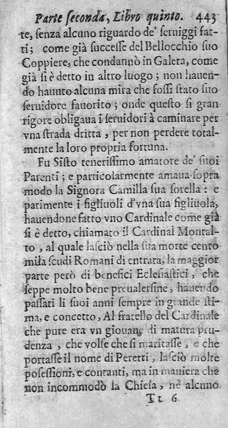 [Vita di Sisto 5. pontefice romano. Scritta dal signor Geltio Rogeri, all'instanza di Gregorio Leti, parte prima [-seconda]] 2