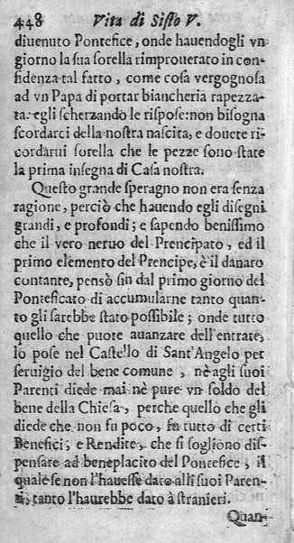 [Vita di Sisto 5. pontefice romano. Scritta dal signor Geltio Rogeri, all'instanza di Gregorio Leti, parte prima [-seconda]] 2