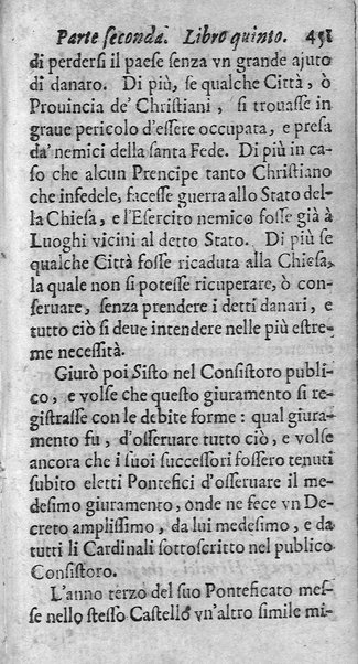 [Vita di Sisto 5. pontefice romano. Scritta dal signor Geltio Rogeri, all'instanza di Gregorio Leti, parte prima [-seconda]] 2