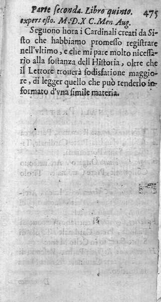 [Vita di Sisto 5. pontefice romano. Scritta dal signor Geltio Rogeri, all'instanza di Gregorio Leti, parte prima [-seconda]] 2