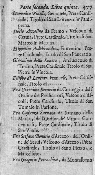 [Vita di Sisto 5. pontefice romano. Scritta dal signor Geltio Rogeri, all'instanza di Gregorio Leti, parte prima [-seconda]] 2