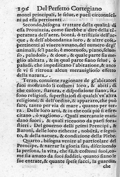 Il perfetto cortegiano, et dell'vfizio del prencipe verso'l cortegiano. Di Pietro Andrea Canonhiero ...