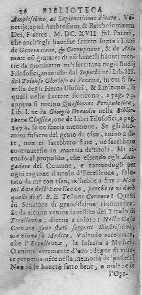 La Biblioteca Aprosiana passatempo autunnale di Cornelio Aspasio Antivigilmi trà Vagabondi di Tabbia detto l'Aggirato ...