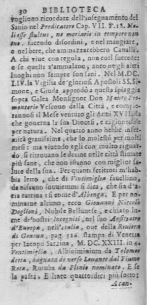 La Biblioteca Aprosiana passatempo autunnale di Cornelio Aspasio Antivigilmi trà Vagabondi di Tabbia detto l'Aggirato ...