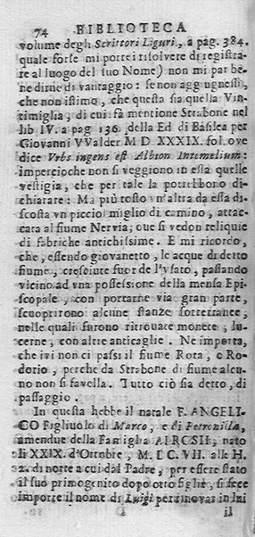 La Biblioteca Aprosiana passatempo autunnale di Cornelio Aspasio Antivigilmi trà Vagabondi di Tabbia detto l'Aggirato ...