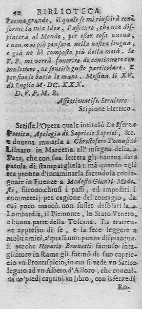 La Biblioteca Aprosiana passatempo autunnale di Cornelio Aspasio Antivigilmi trà Vagabondi di Tabbia detto l'Aggirato ...