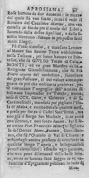 La Biblioteca Aprosiana passatempo autunnale di Cornelio Aspasio Antivigilmi trà Vagabondi di Tabbia detto l'Aggirato ...