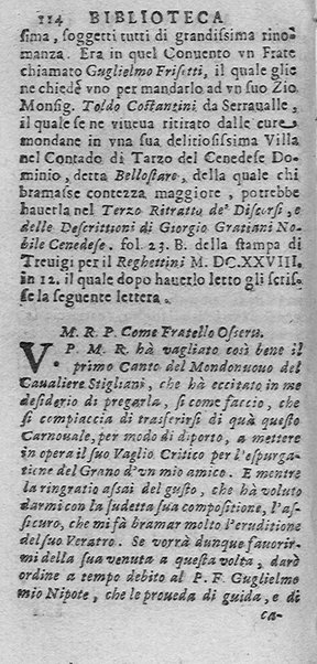 La Biblioteca Aprosiana passatempo autunnale di Cornelio Aspasio Antivigilmi trà Vagabondi di Tabbia detto l'Aggirato ...