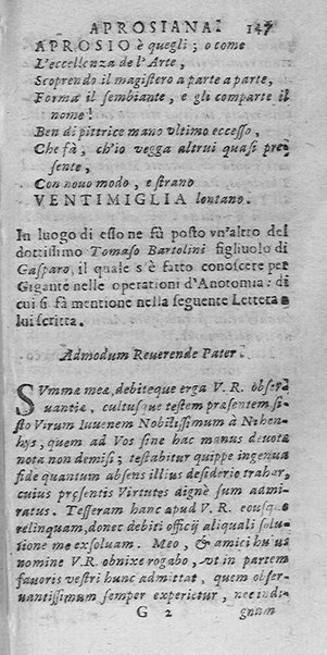 La Biblioteca Aprosiana passatempo autunnale di Cornelio Aspasio Antivigilmi trà Vagabondi di Tabbia detto l'Aggirato ...