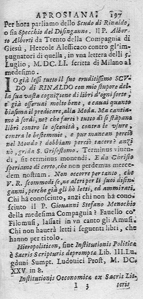 La Biblioteca Aprosiana passatempo autunnale di Cornelio Aspasio Antivigilmi trà Vagabondi di Tabbia detto l'Aggirato ...