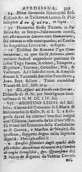 La Biblioteca Aprosiana passatempo autunnale di Cornelio Aspasio Antivigilmi trà Vagabondi di Tabbia detto l'Aggirato ...