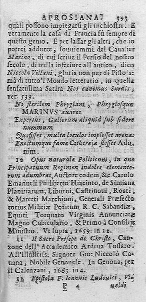 La Biblioteca Aprosiana passatempo autunnale di Cornelio Aspasio Antivigilmi trà Vagabondi di Tabbia detto l'Aggirato ...