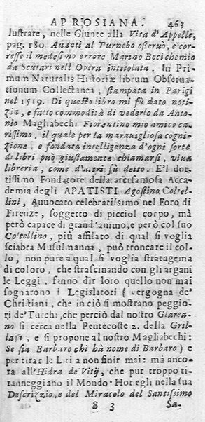 La Biblioteca Aprosiana passatempo autunnale di Cornelio Aspasio Antivigilmi trà Vagabondi di Tabbia detto l'Aggirato ...