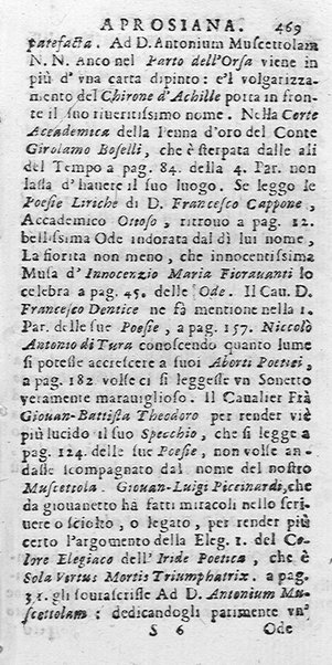 La Biblioteca Aprosiana passatempo autunnale di Cornelio Aspasio Antivigilmi trà Vagabondi di Tabbia detto l'Aggirato ...