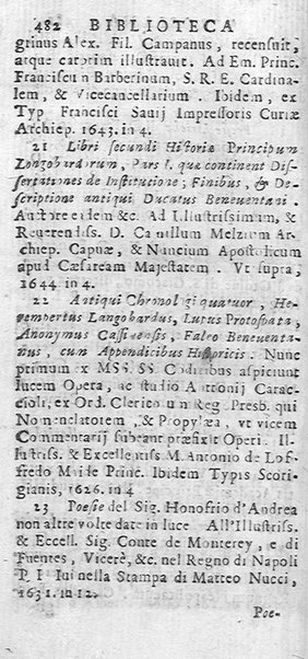 La Biblioteca Aprosiana passatempo autunnale di Cornelio Aspasio Antivigilmi trà Vagabondi di Tabbia detto l'Aggirato ...