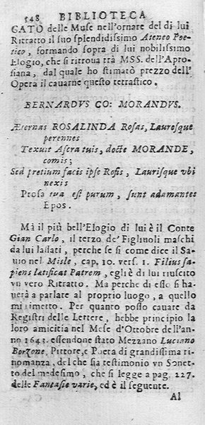 La Biblioteca Aprosiana passatempo autunnale di Cornelio Aspasio Antivigilmi trà Vagabondi di Tabbia detto l'Aggirato ...