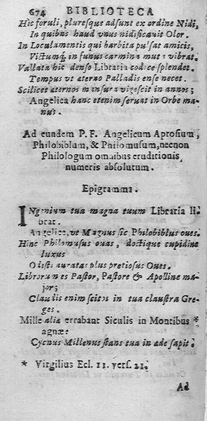 La Biblioteca Aprosiana passatempo autunnale di Cornelio Aspasio Antivigilmi trà Vagabondi di Tabbia detto l'Aggirato ...