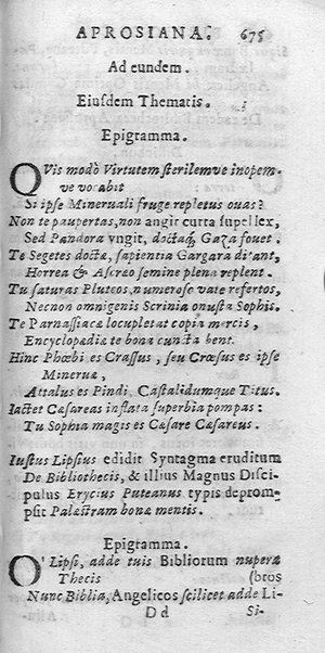 La Biblioteca Aprosiana passatempo autunnale di Cornelio Aspasio Antivigilmi trà Vagabondi di Tabbia detto l'Aggirato ...