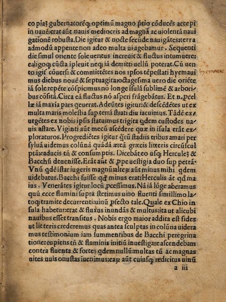 Opera Luciani philosophi luculentissimi. Luciani de ueris narrationibus Luciani de asino Luciani philisophorum uitae Luciani Scipio Luciani Tyrannus Luciani Schaphidium Luciani Palinurus Luciani Charon Luciani Diogenes Luciani Terpsion Luciani Hercules Luciani uirtus Dea Luciani in amorem Luciani Timon Luciani de calumnia Luciani laus muscae Nouiter traducta Luciani uita Luciani Luciani pan Galene