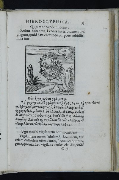 Horou Apollonos Neiloou hieroglyphika. Ori Apollinis Niliaci, De sacris notis & sculpturis libri duo, vbi ad fidem vetusti codicis manu scripti restituta sunt loca permulta, corrupta ante ac deplorata. Quibus accessit uersio recens, per Io. Mercerum Vticensem concinnata, & obseruationes non infrugiferae