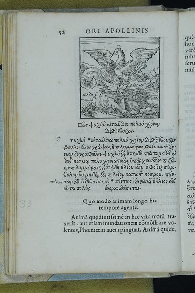 Horou Apollonos Neiloou hieroglyphika. Ori Apollinis Niliaci, De sacris notis & sculpturis libri duo, vbi ad fidem vetusti codicis manu scripti restituta sunt loca permulta, corrupta ante ac deplorata. Quibus accessit uersio recens, per Io. Mercerum Vticensem concinnata, & obseruationes non infrugiferae