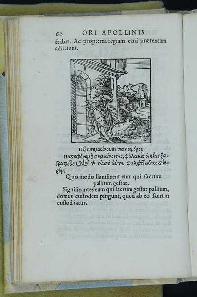 Horou Apollonos Neiloou hieroglyphika. Ori Apollinis Niliaci, De sacris notis & sculpturis libri duo, vbi ad fidem vetusti codicis manu scripti restituta sunt loca permulta, corrupta ante ac deplorata. Quibus accessit uersio recens, per Io. Mercerum Vticensem concinnata, & obseruationes non infrugiferae