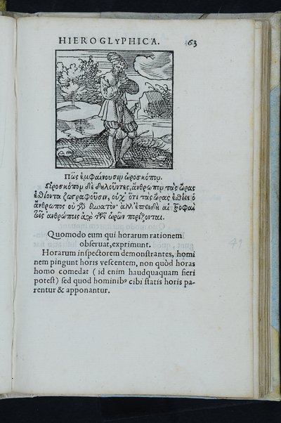 Horou Apollonos Neiloou hieroglyphika. Ori Apollinis Niliaci, De sacris notis & sculpturis libri duo, vbi ad fidem vetusti codicis manu scripti restituta sunt loca permulta, corrupta ante ac deplorata. Quibus accessit uersio recens, per Io. Mercerum Vticensem concinnata, & obseruationes non infrugiferae