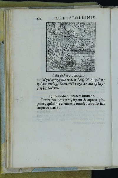 Horou Apollonos Neiloou hieroglyphika. Ori Apollinis Niliaci, De sacris notis & sculpturis libri duo, vbi ad fidem vetusti codicis manu scripti restituta sunt loca permulta, corrupta ante ac deplorata. Quibus accessit uersio recens, per Io. Mercerum Vticensem concinnata, & obseruationes non infrugiferae