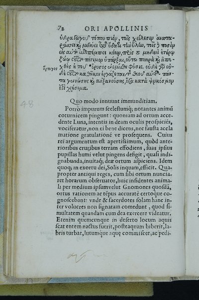 Horou Apollonos Neiloou hieroglyphika. Ori Apollinis Niliaci, De sacris notis & sculpturis libri duo, vbi ad fidem vetusti codicis manu scripti restituta sunt loca permulta, corrupta ante ac deplorata. Quibus accessit uersio recens, per Io. Mercerum Vticensem concinnata, & obseruationes non infrugiferae